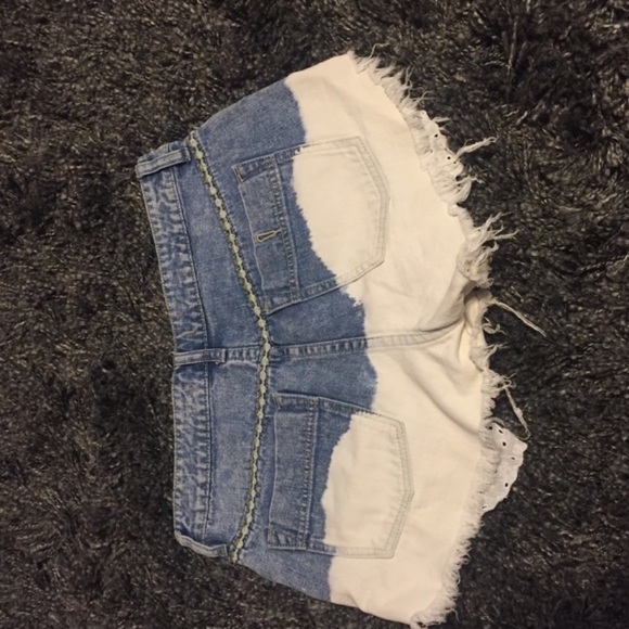 Free People Denim Shorts - Picture 2 of 3